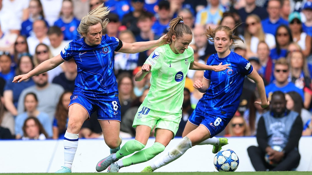 欧洲女足联赛中一场激烈的对决 欧洲女足联赛中一场激烈的对决