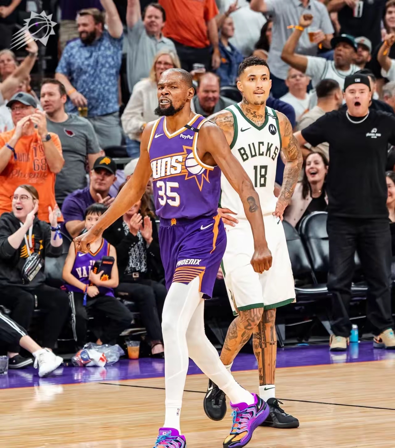 太阳惨败，布克独木难支面对强敌不敌勇士的简单介绍