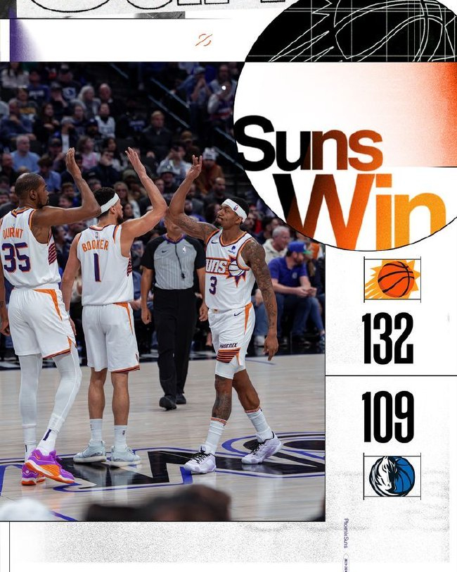 太阳主场大胜独行侠,继续取胜 太阳主场大胜独行侠,继续取胜